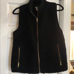 J. Crew Sherpa vest